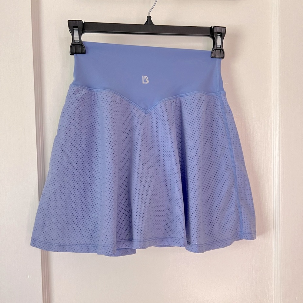 BuffBunny Sky Blue Skater Skirt - Picture 4 of 6